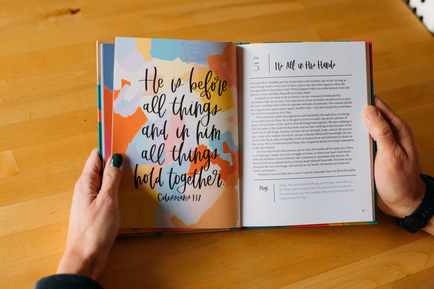 "Abundant Grace: 40 Days of Walking in the Goodness of God" Devotional Book