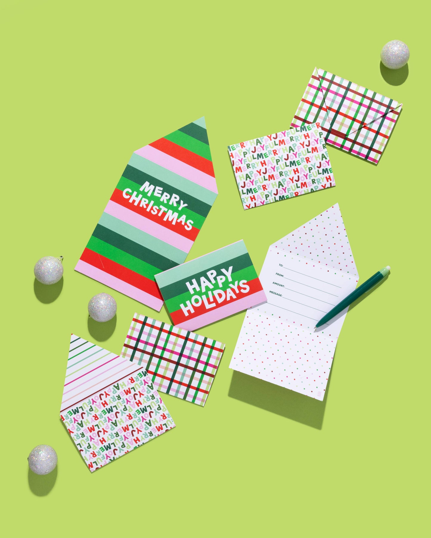 Holiday Gift Card & Cash Holders