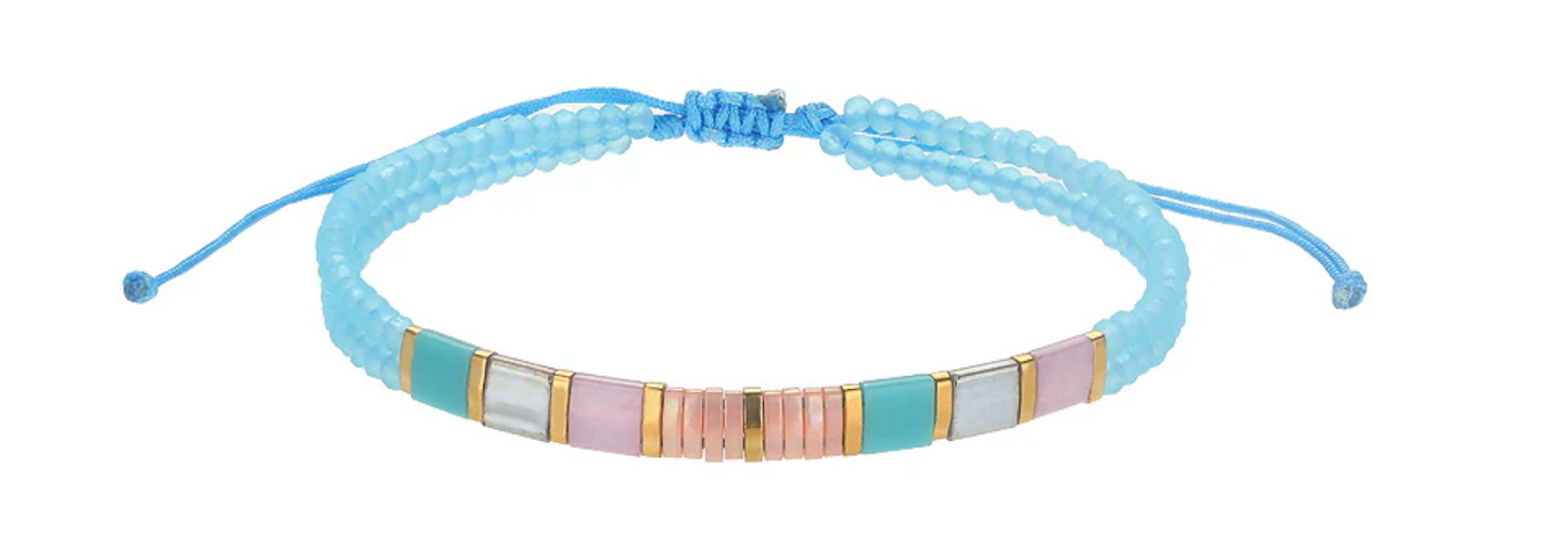 Splendid Iris Pulley Bracelets