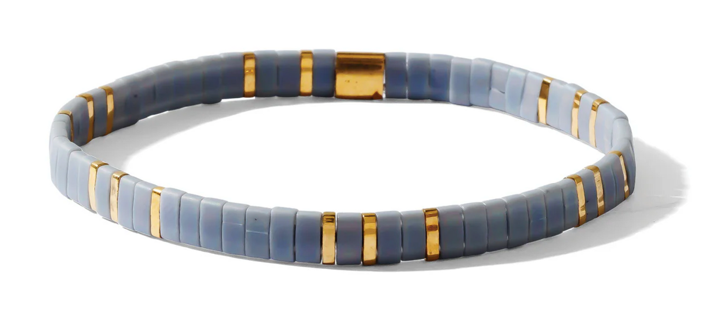 Splendid Iris Colorful Stretch Bracelet