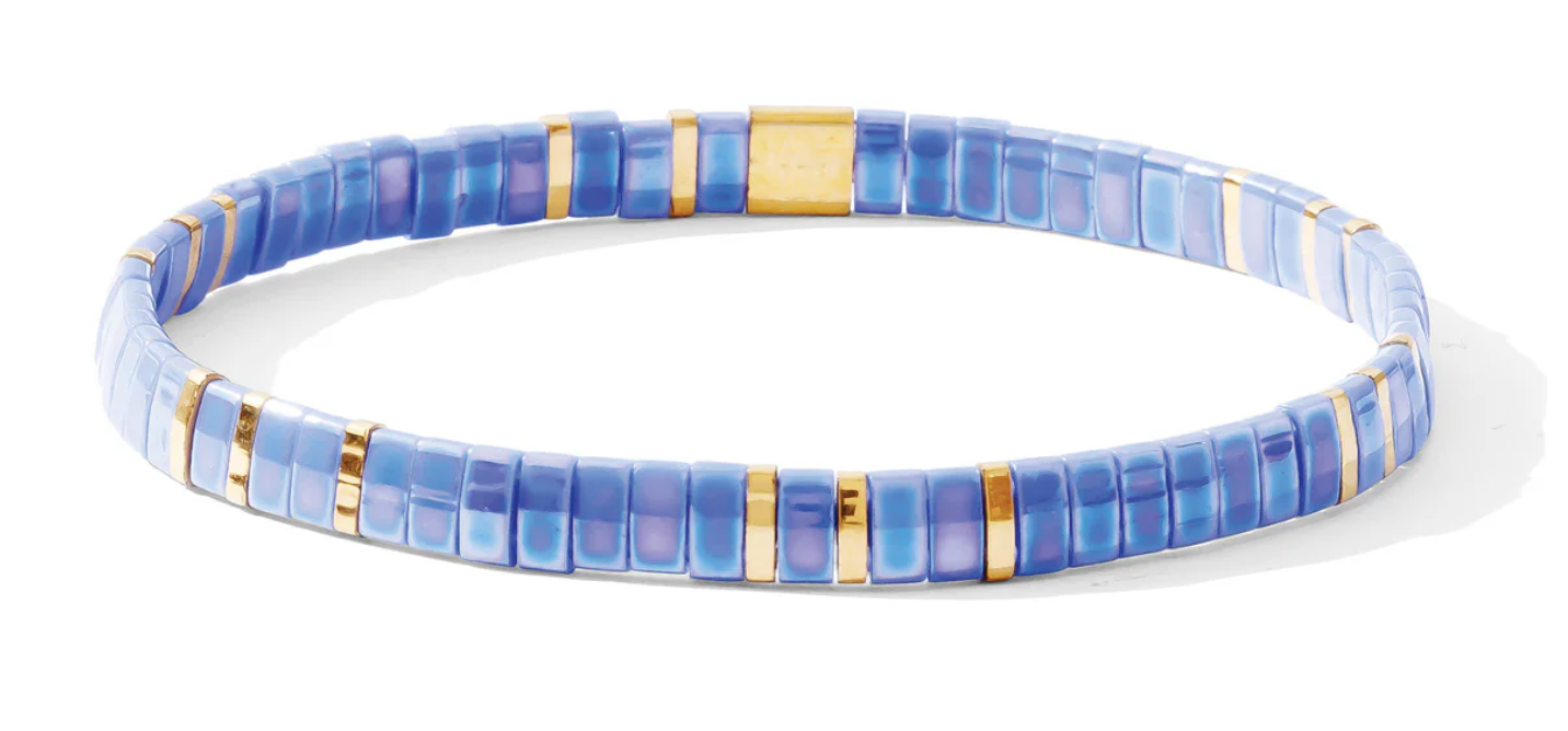 Splendid Iris Colorful Stretch Bracelet