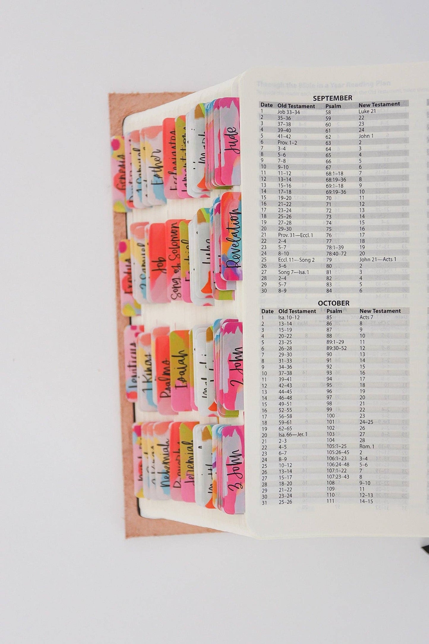 Bible Tabs • Bright + Colorful