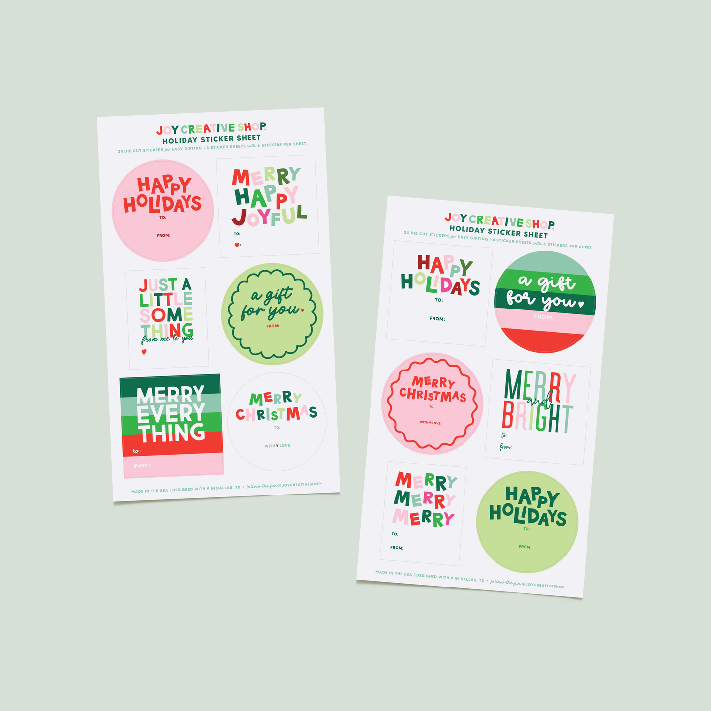 Gift Stickers