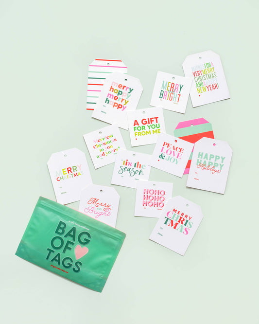 Bag of Tags - Christmas