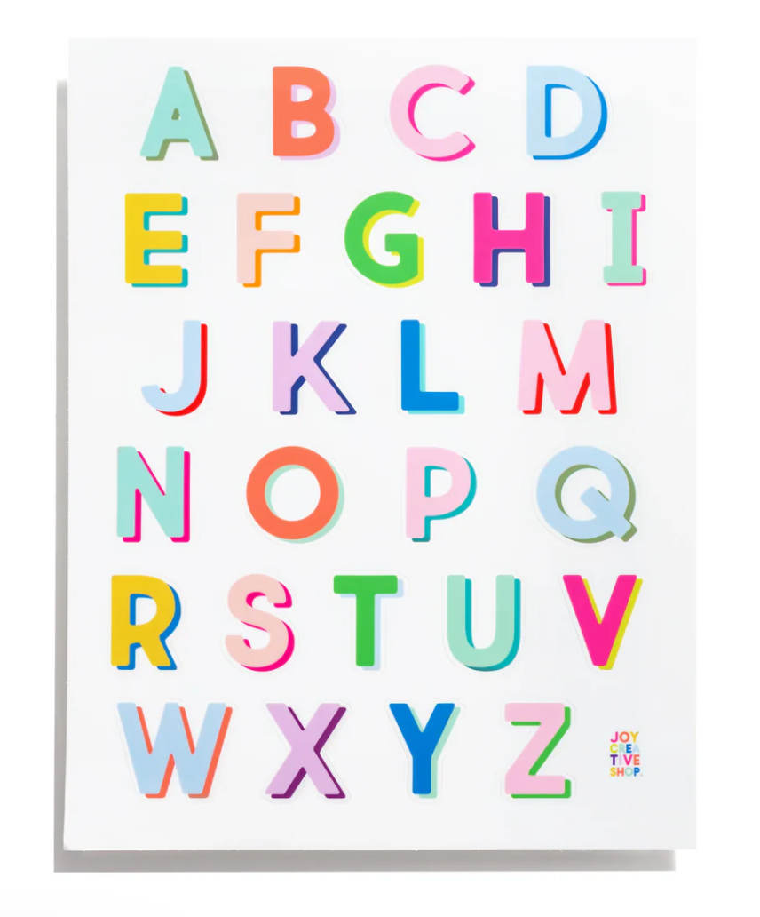 Alphabet Letter Sheets