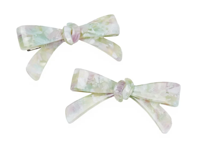 Bow Hair Clip Set