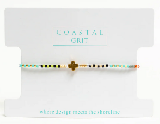 Coastal Cross Bracelet