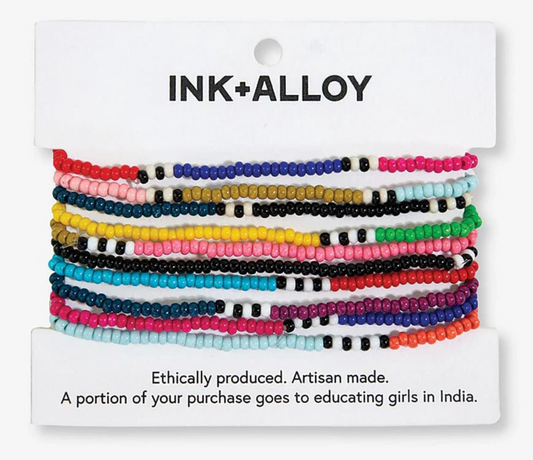 Beaded Bracelet Stack