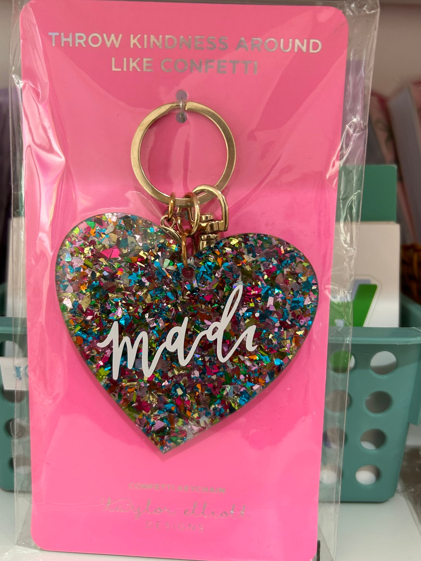 Glitter Keychain