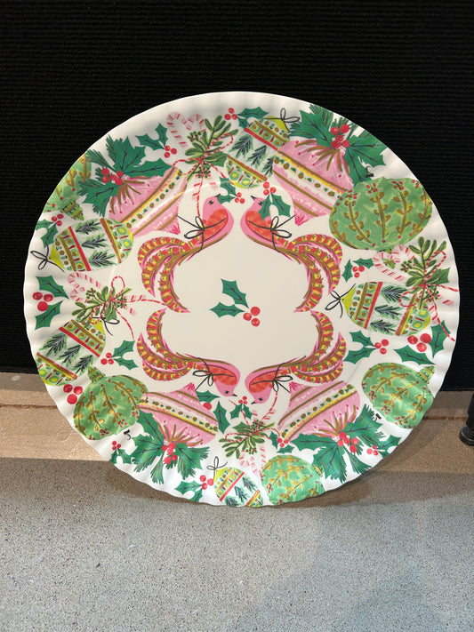 Holiday Melamine Platter