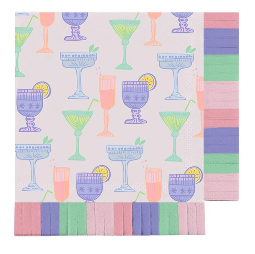 Happy Hour Cocktail Napkins