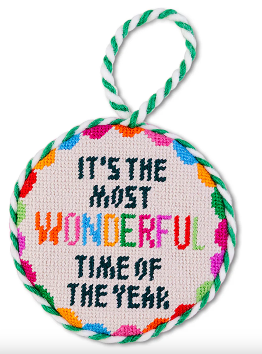 Needlepoint Ornament