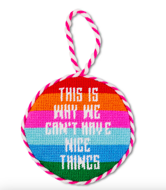 Needlepoint Ornament