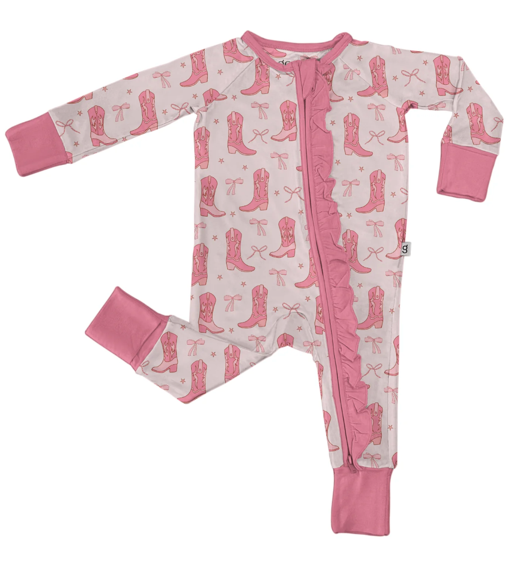 Pink Boots Goosies Pajamas