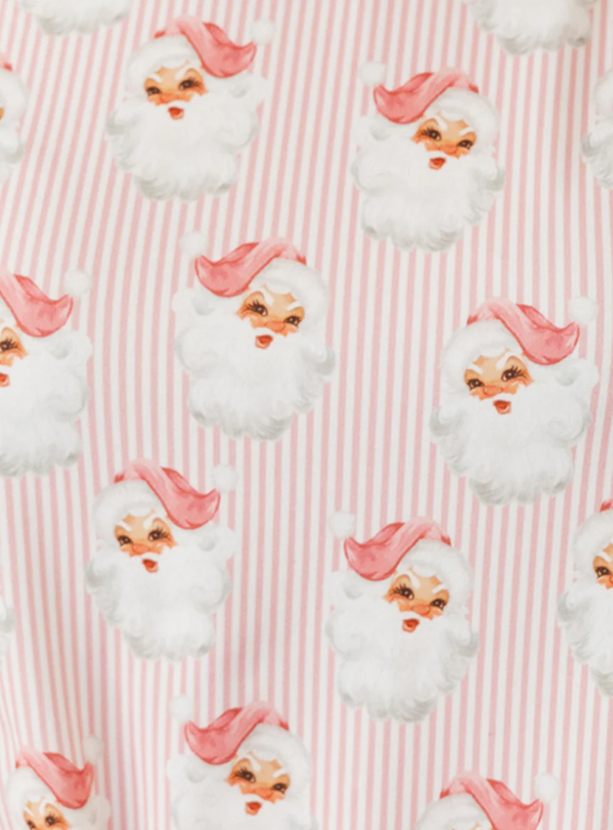 Pink Santa Pajama Set