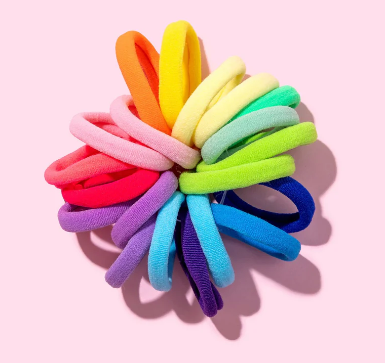 Rainbow Hair Tie Pack