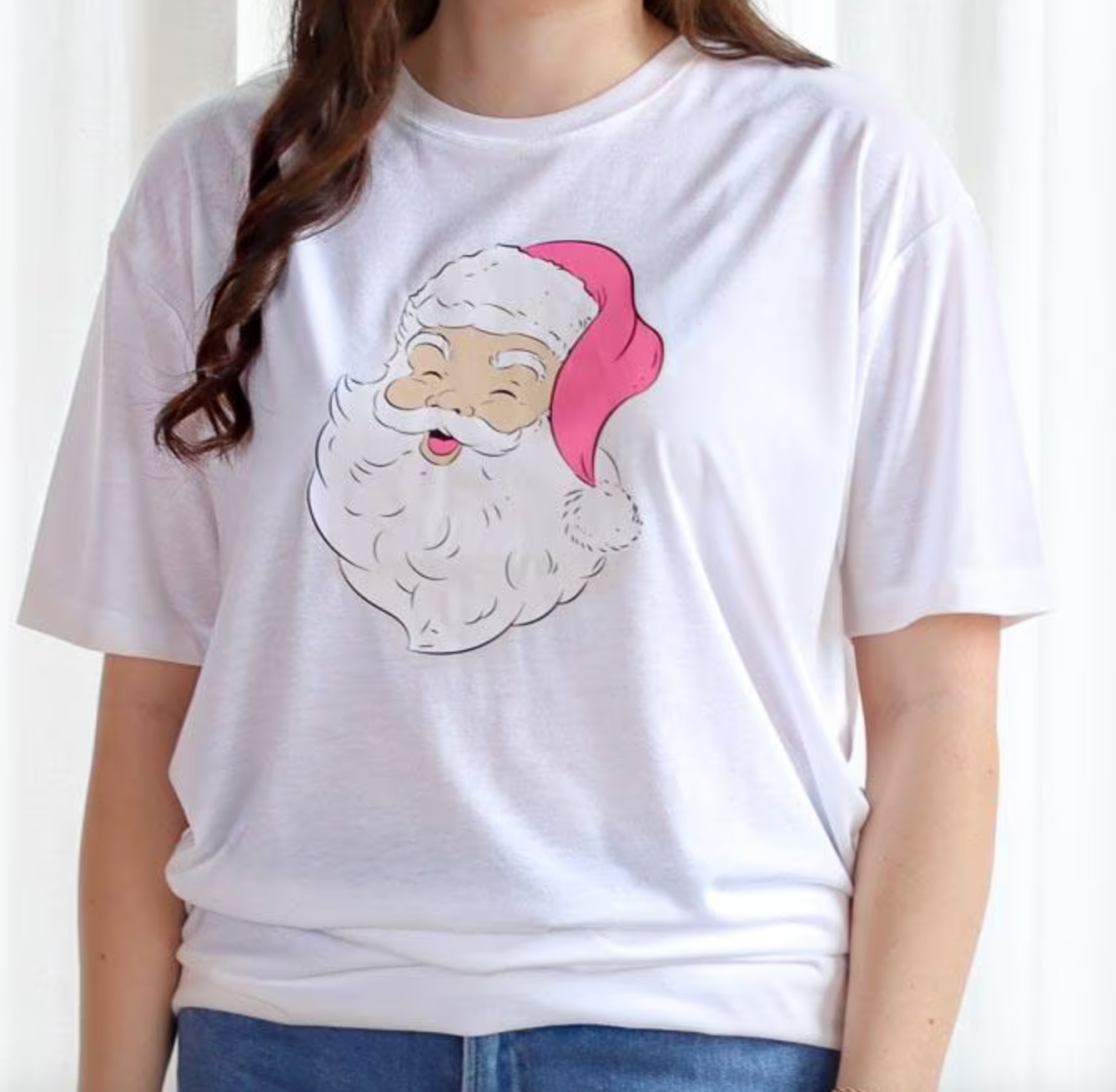 Pink Santa Shirt