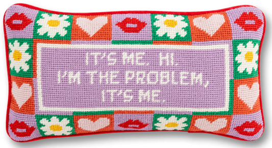 Taylor Swift Needlepoint Pillow