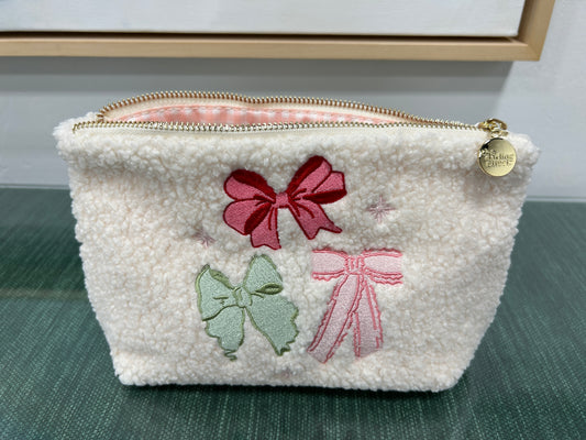 Holiday Teddy Pouch