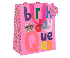 Large Birthday Queen Gift Sack