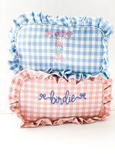 Load image into Gallery viewer, Gingham Frilly Bag
