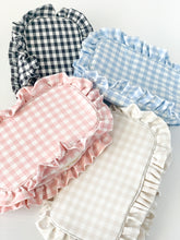 Load image into Gallery viewer, Gingham Frilly Bag
